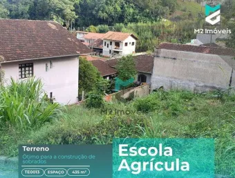 Terreno à venda, 435 m² por r$ 330.000,00 - escola agrícola - blumenau/sc