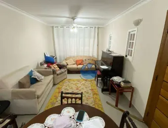 CASA NO JARDIM INDEPENDÊNCIA – SÃO VICENTE - 255M², TRÊS QUARTOS, UMA SUÍTE, 3 VAGA DE GARAGEM