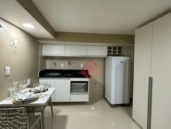 Aluguel Apartamento studio ktinet flat mobiliado com tudo incluso em Fortaleza por R$2.700/mês Locação por Temporada