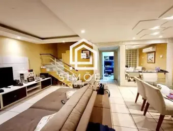 Casa em condomínio para venda em rio de janeiro, freguesia (jacarepaguá), 5 dormitórios, 1 suíte, 4 banheiros, 5 vagas