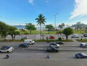 Apartamento com 2 quartos, itararé, são vicente - r$ 380 mil, cod: 22034