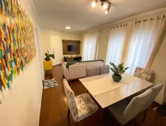 Apartamento à venda em santos-sp na pompéia: 2 quartos, 1 sala, 2 banheiros, 1 vaga de garagem, 98m² de área