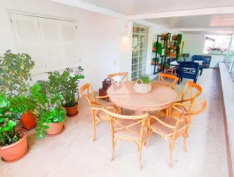Excelente apartamento tipo cobertura no leblon, acabamento rustico, 338 m², 2 vagas.