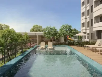 Zait Chácara Santo Antônio, 28 a 37m², 1 a 3 dorm, com opção de suíte e vaga