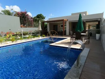 Vendo casa com 4/4 -  condomínio parque do jacuípe - casa alto padrão