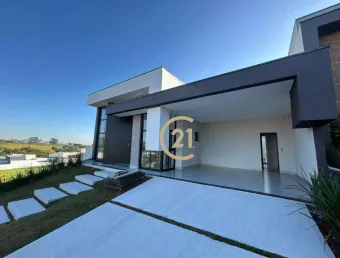 Casa térrea com 3 suítes à venda no condomínio jardim laguna - indaiatuba/sp - ca2775