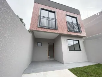 Sobrado Novo 03 dormitórios (1 suíte) à venda por R$ 530.000,00 no Santa Cândida - Curitiba/PR