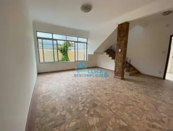 Sobrado com 3 dormitórios para alugar, 200 m² por r$ 7.089,73/mês - ponta da praia - santos/sp