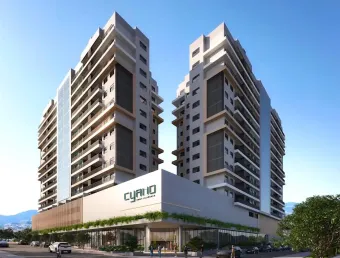 Cyano smart residence - 2 dormitórios 1 suíte - roçado