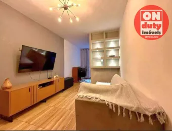 Apartamento com 1 quarto à venda na Rua Cyra, José Menino, Santos