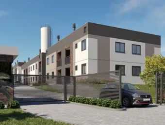Casa sobreposta 2 quartos à venda com financiamento minha casa minha vida. sacada e churrasqueira, 1 vaga de estacionamento e áreas de lazer.
