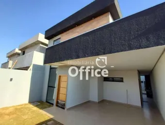 Casa com 3 quartos à venda, 150 m² por r$ 550.000 - residencial flor do cerrado - anápolis/go