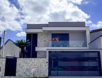 Casa com 4 quartos à venda na Rua Rosa Cichon, Tindiquera, Araucária