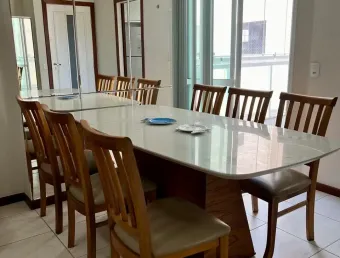 Apartamento, 03 quartos sendo 01 suíte, beira mar,  mobiliado, área de lazer,  praia do morro es
