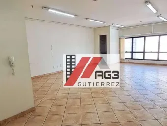 Sala comercial em vão livre com 2 banheiros e uma vaga nas perdizes