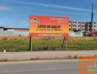 Terreno à venda na Rua Sílvio Burigo, 800, Monte Castelo, Tubarão