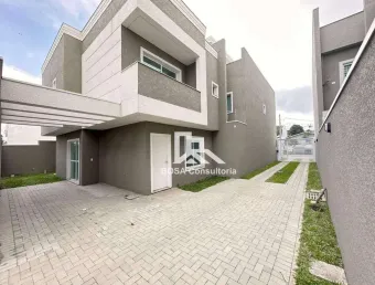 Sobrado com 3 dormitórios à venda, 140 m² por r$ 699.000,00 - cajuru - curitiba/pr