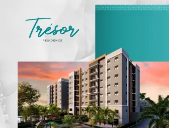 TRÉSOR Residence - Lançamento 2 a 3 quartos com suíte em Campinas.