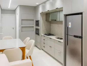 Apartamento para venda em torres, praia da cal, 1 dormitório, 1 banheiro, 1 vaga