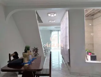 Sobrado à venda, 296 m² por r$ 650.000,00 - parque gerassi - santo andré/sp