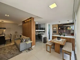 Apartamento de 90m² - 02 suítes em Alphaville - Impecável!