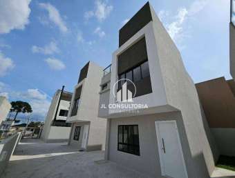 Sobrado com 3 dormitórios à venda, 103 m² por R$ 580.000,00 - Xaxim - Curitiba/PR