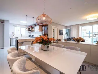 Apartamento com 4 dormitórios à venda, 158 m² por r$ 3.790.000,00 - av. brasil norte - balneário camboriú/sc