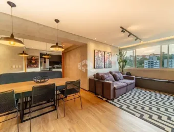 Apartamento duplex mobiliado e decorado em andar alto no teresópolis.