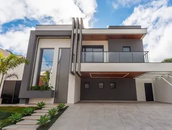 Sobrado de alto padrão à venda – condomínio residencial araucárias, vila são tiago – piraquara