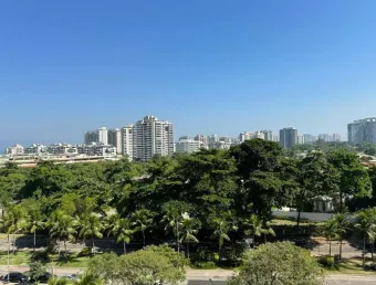 Venda - flat com 2 suítes - barra da tijuca - condomínio mediterrâneo