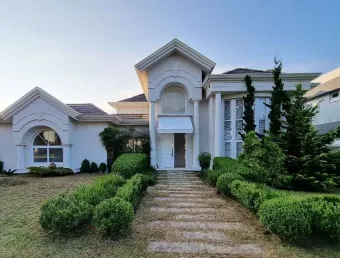 Casa com 4 dormitórios à venda, 475 m² por r$ 4.500.000,00 - alphaville graciosa - pinhais/pr