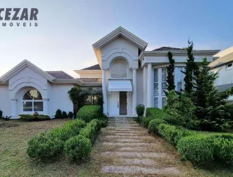 Casa com 4 dormitórios à venda, 475 m² por r$ 4.500.000,00 - alphaville graciosa - pinhais/pr