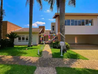 Casa com 4 dormitórios à venda, 449 m² por r$ 3.850.000,00 - condomínio reserva colonial - valinhos/sp