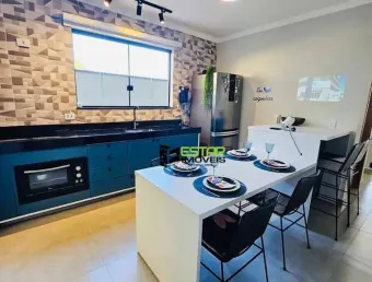 Casa com 2 dormitórios à venda, 79 m² por r$ 599.000,00 - jardim maristela - atibaia/sp