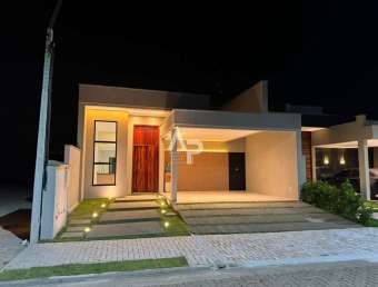 Casa em condomínio fechado com 3 quartos à venda na Rua João De Castro, 553, Jacundá, Aquiraz