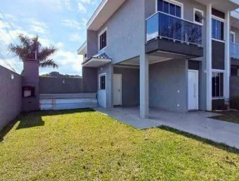 Excelente Sobrado com 3 dormitórios de esquina à venda, 88 m² por R$ 620.000 - Cidade Industrial de Curitiba - Curitiba/PR