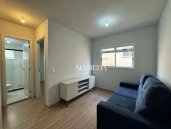 Apartamento com 2 quartos com armário no quarto próximo a uel e shopping catuai para alugar, 45 m² por r$ 1.200/mês - colinas - londrina/pr