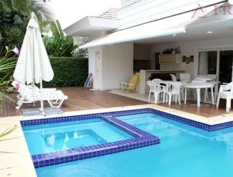 Casa com 5 quartos à venda, 383 m² por R$ 5.000.000 - Jurerê Internacional - Florianópolis/SC