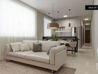 Apartamento com 2 quartos à venda no Residencial Bethania, Santana do Paraíso 
