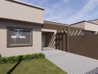 Lançamento - casas novas de 3 quartos no porto das laranjeiras em araucária