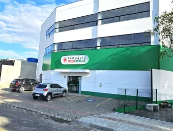 ALUGO SALA COMERCIAL NOVA C/ 247M2, BAIRRO GUANABARA, JOINVILLE - SC