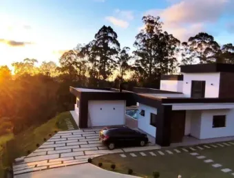 Casa em condomínio para venda em ibiúna, paruru, 4 dormitórios, 2 suítes, 3 banheiros, 4 vagas