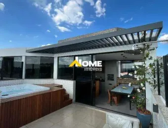 Cobertura à venda, 3 quartos, 1 suíte, 4 vagas, barreiro - belo horizonte/mg