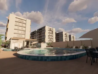Seu apartamento a 5 minutos da Praia de Cabo Branco com área de lazer!