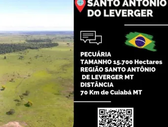 Fazenda para Venda em Santo Antônio do Leverger, Rural