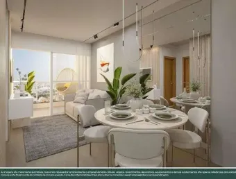 Apartamento com suíte, duas varandas e lazer de clube em santa inês!!!