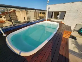 Recreio - gleba a - cobertura duplex com 346m² próximo do parcão