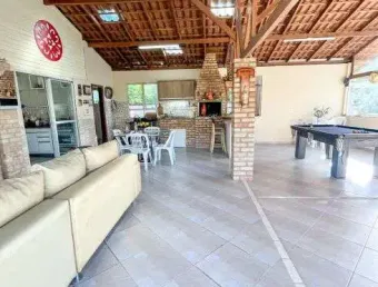Imóvel para venda com 1500 metros quadradsua chácara porteira fechada em santo amaroos com 3 quartos
