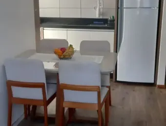 Apartamento reformado em biguaçu com 2 dormitorios no condominio campo belo