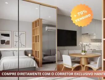Studios no empreendimento mais surpreendente da sc 401  com o corretor exclusivo hantei